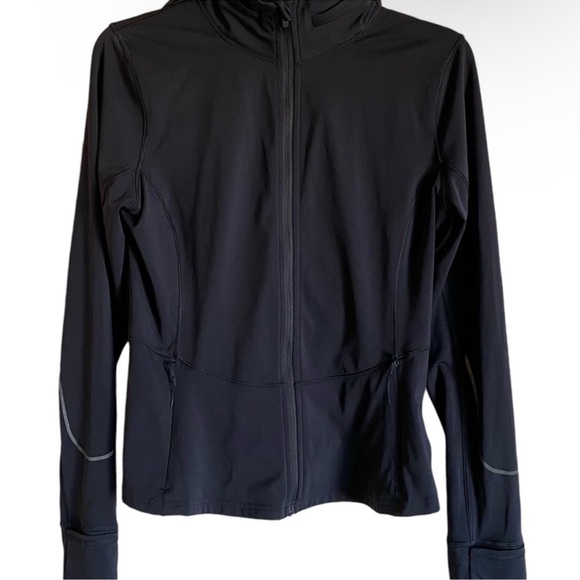 NWT Lululemon NULUX Reflective Running Jacket Black size 12 - Picture 5 of 12